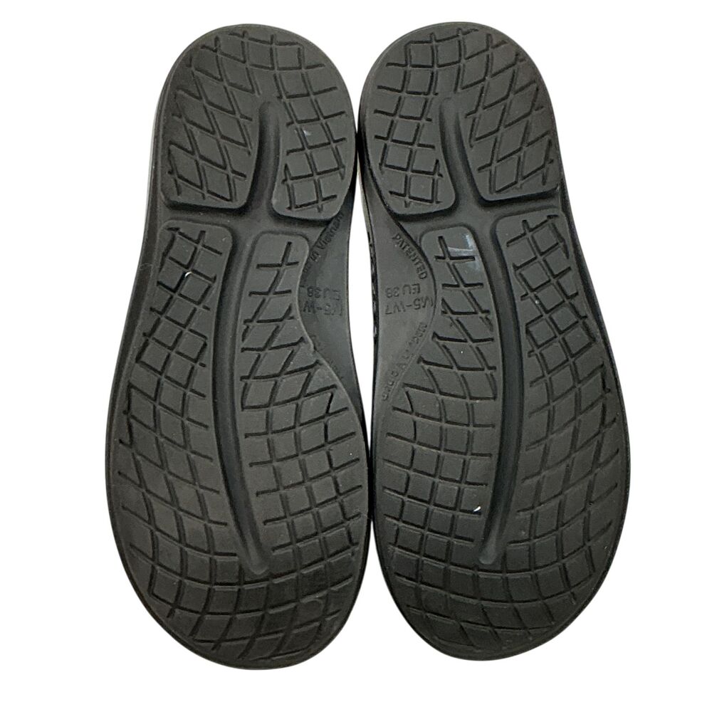 OOFOS OOcloog Camo Recovery Clogs Mules Womens sz 7 Limited Edition Black & Gray - Picture 11 of 13